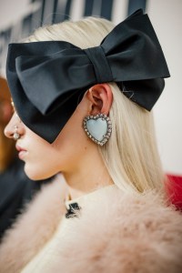 Backstage at Valentino Spring 2025 Ready-to-Wear Collection at Paris Fashion Week
