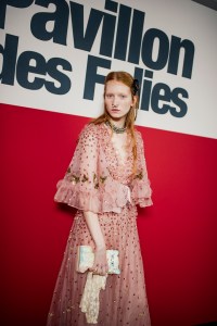 Backstage at Valentino Spring 2025 Ready-to-Wear Collection at Paris Fashion Week