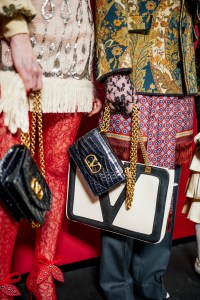 Backstage at Valentino Spring 2025 Ready-to-Wear Collection at Paris Fashion Week