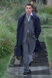 Alex Badia at Boss Spring 2025 Ready-To-Wear Collection at Milan Fashion WeekModel on the runway at Boss RTW Spring 2025 as part of Milan Ready to Wear Fashion Week on September 18, 2024 in Milan, Italy.
