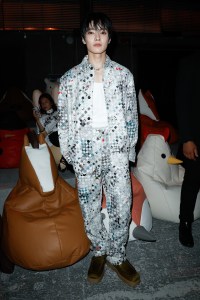 I.N at Bottega Veneta Spring 2025 Ready-to-Wear Show at Milan Fashion Week