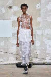 Cecilie Bahnsen Spring 2025 ready-to-wear collection at Paris Fashion Week
