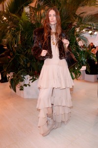 Jessica Miller at Chloé Spring 2025 Ready-to-Wear Show