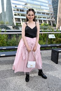 Syifa Hadju at the Coach Spring 2025 Ready-to-Wear show