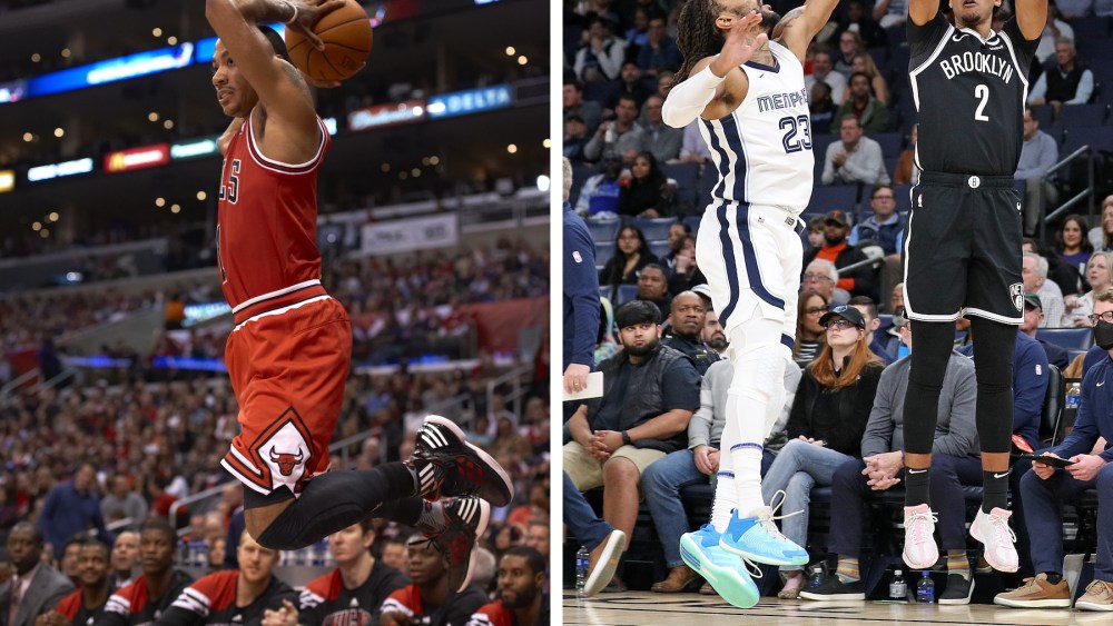 Derrick Rose Shoe History
