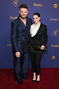 Bobby Berk and Emily Hampshire