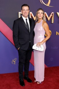 Carson Daly and Siri Pinter