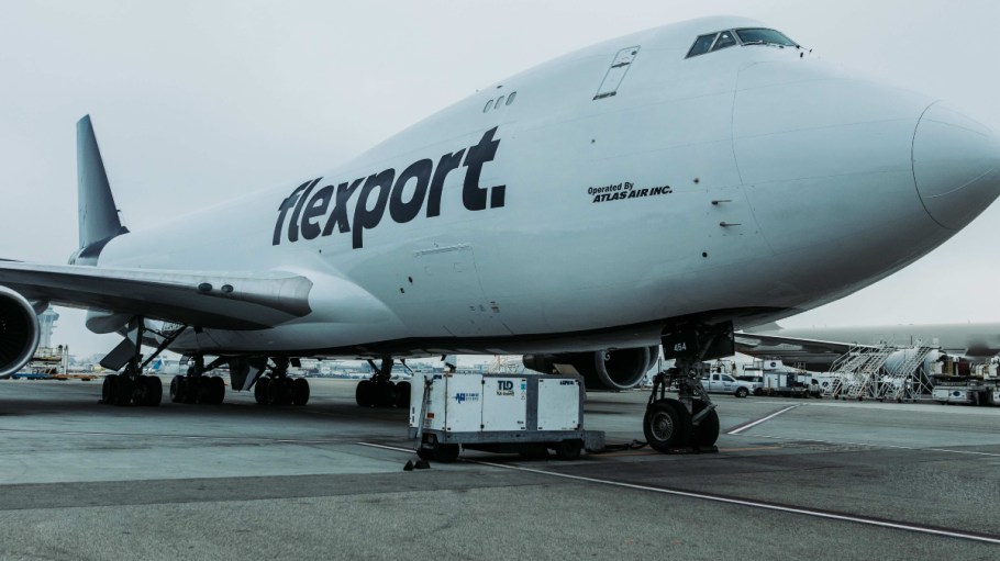 A Flexport plane.