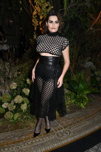 Nava Mau at the Christian Siriano Spring 2025 ready-to-wear show.
