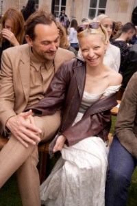 Daniel Humm and Annabelle Dexter-Jones at Gabriela Hearst RTW Spring 2025