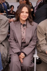 Juliette Binoche at Stella McCartney RTW Spring 2025