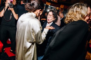 Samira Nasr and Fran Lebowitz