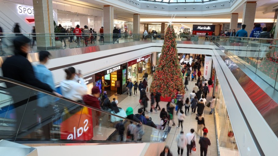 Holiday shoppers.