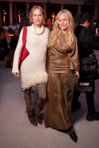 Diane Kruger and Kate Bosworth at Isabel Marant Spring 2025 Ready-to-Wear Show at Paris Fashion Week