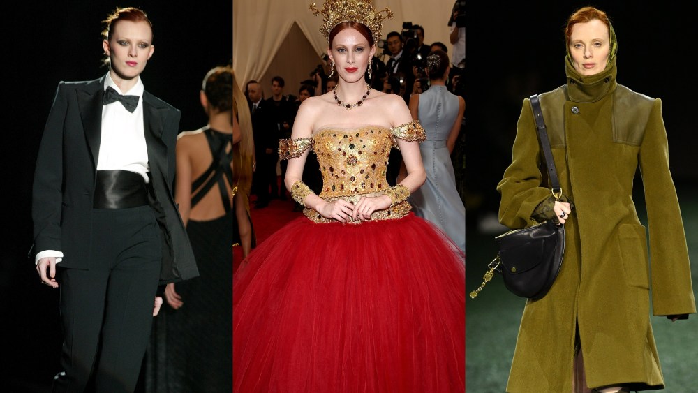 karen elson, runway, red carpet, karen elson style