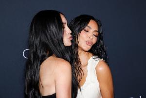 Stephanie Suganami and Kim Kardashian at Kering’s 3rd Annual Caring For Women Dinner held at The Pool on September 9, 2024 in New York City.