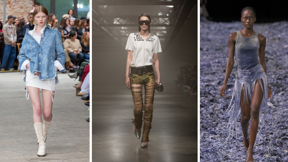 Spring/Summer 2025 collections at Milan Fashion Week.