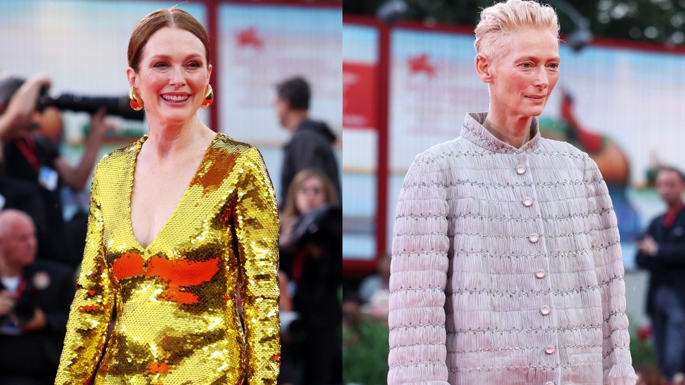 Julianne Moore, Bottega Veneta, Tilda Swinton, Chanel, Venice Film Festival 2024, The Room Next Door Premiere