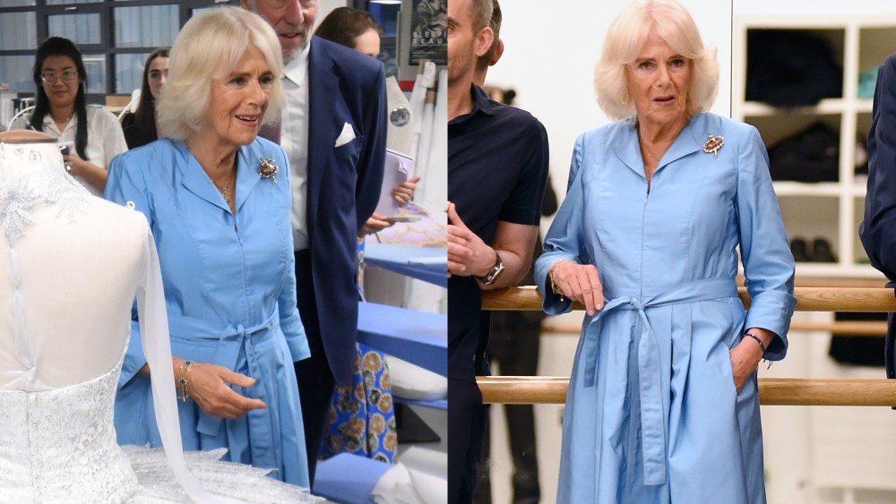 Queen Camilla, royal fashion, Anna Valentine, Van Cleef & Arpels, English National Ballet