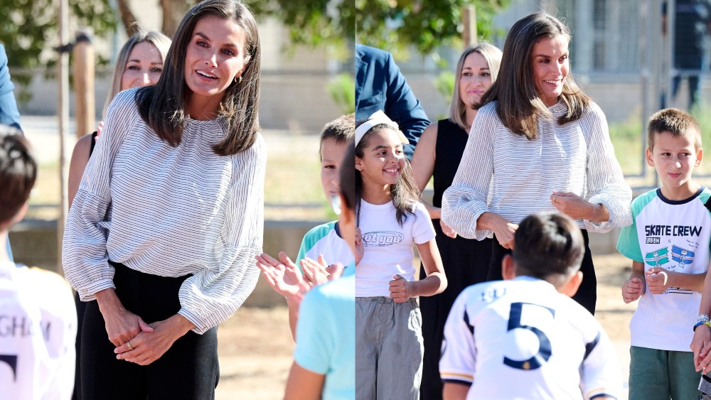 Queen Letizia of Spain, Roberto Verino, Hugo Boss