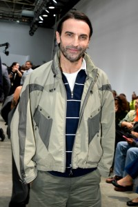 Nicolas Ghesquière at the Rabanne Spring 2025 ready-to-wear show