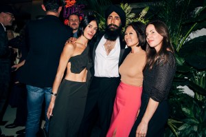 Athena Calderone, Waris Ahluwalia and Alina Cho