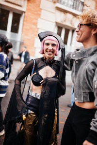 Street style at Paris Fashion Week Spring 2025