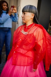 Street style at Paris Fashion Week Spring 2025