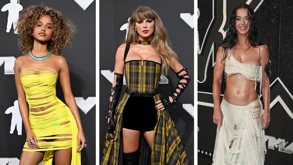 Taylor Swift at the 2024 MTV Video Music Awards held at UBS Arena on September 11, 2024 in in Elmont, New York. (Photo by Gilbert Flores/Billboard via Getty Images)
