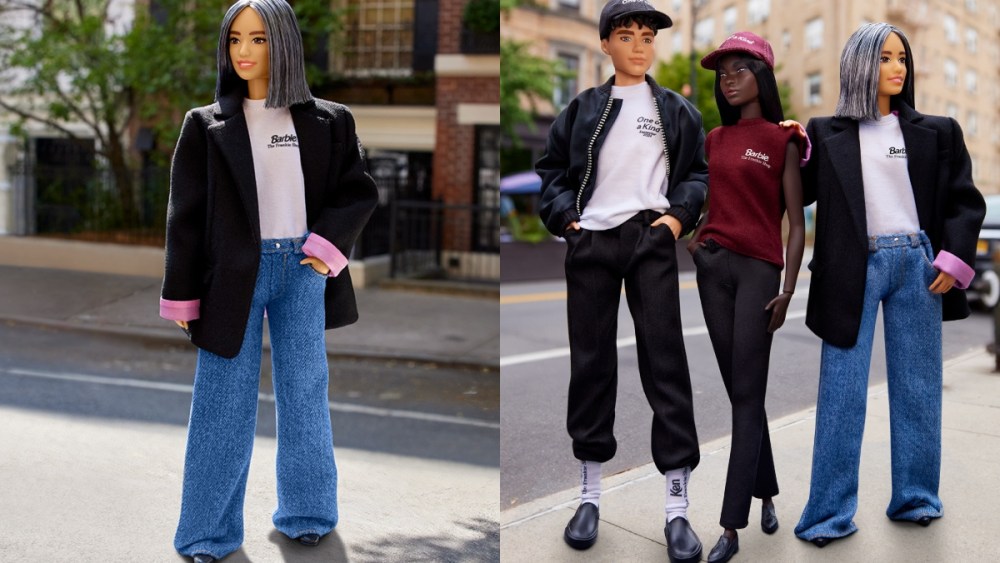 Barbie x The Frankie Shop campaign.