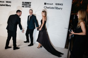 John Oliver and Kate Norley