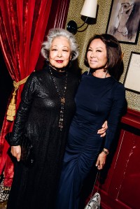 Kim Cho and Alino Cho at the Veronica Beard NYFW Party held at The Nines during New York Ready to Wear Fashion Week on September 5, 2024 in New York, New York.