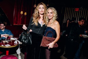 Paris Jackson and Veronica Swanson Beard at the Veronica Beard NYFW Party held at The Nines during New York Ready to Wear Fashion Week on September 5, 2024 in New York, New York.