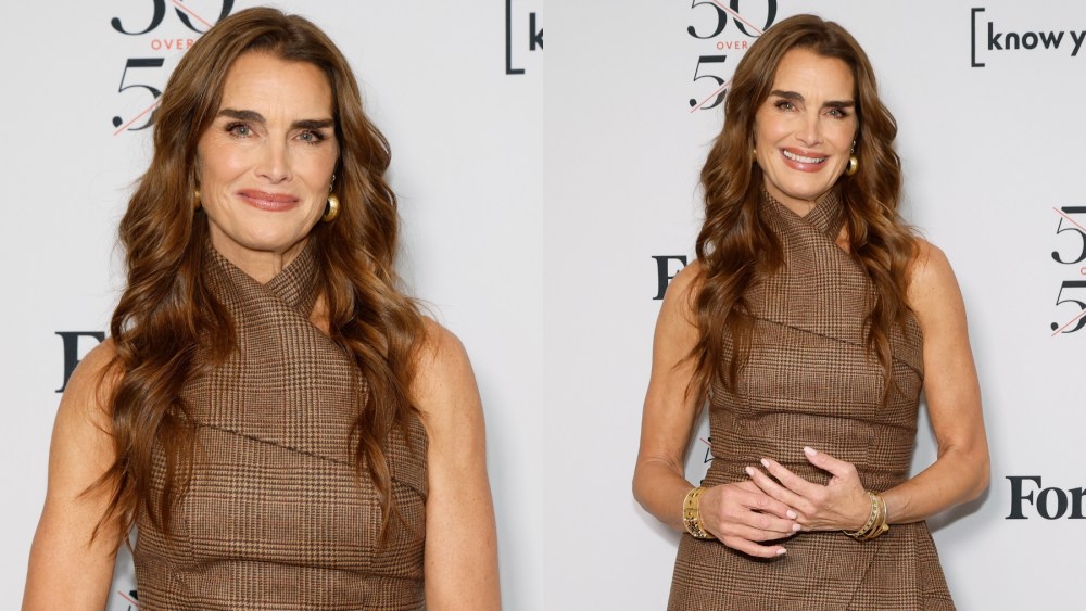 Brooke Shields attends the Forbes 50 Over 50 Celebration on Oct. 25 in New York.