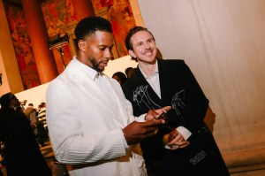 Victor Cruz and Colm Dillane