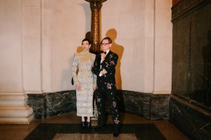 Amy Fine Collins and Hamish Bowles