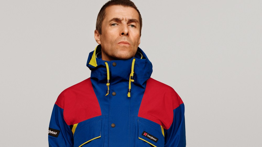 Liam Gallagher for Berghaus' "Icons" campaign.