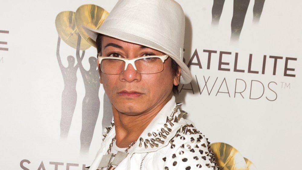 CENTURY CITY, CA - FEBRUARY 23:  Designer Andre Soriano arrives at the International Press Academy Satellite Awards at InterContinental Hotel on February 23, 2014 in Century City, California.  (Photo by Rodrigo Vaz/FilmMagic)