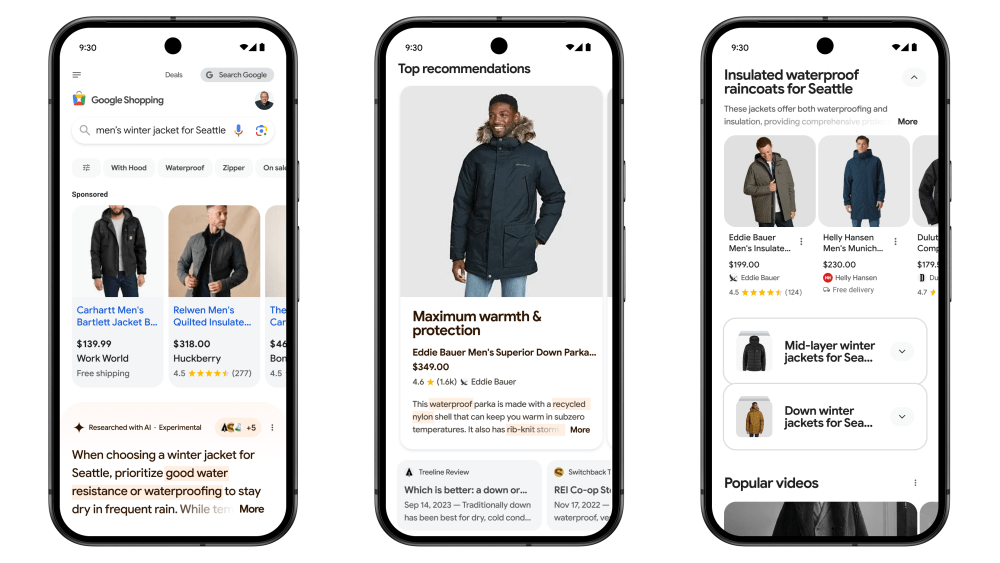 Google Shopping AI
