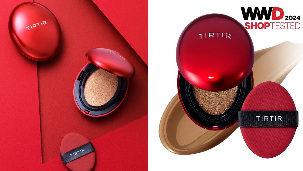 red compact of cushion foundation