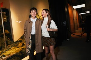 Sam Nivola and Iris Apatow