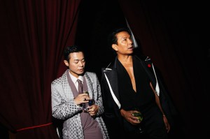 Ezra J. William and Prabal Gurung