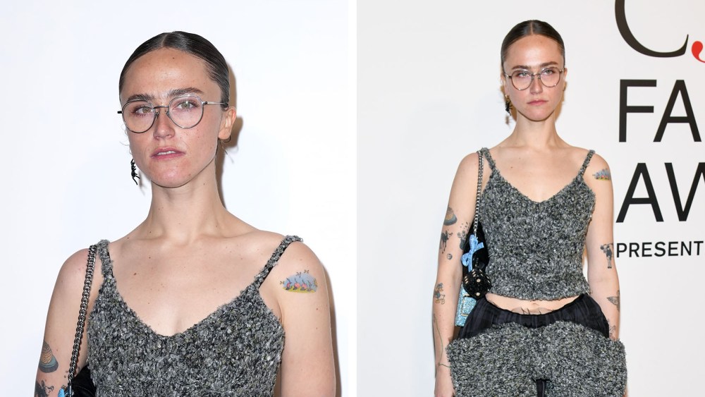 kamala harris stepdaughter Ella Emhoff at the 2024 CFDA Fashion Awards held at the American Museum of Natural History on October 28, 2024 in New York, New York.