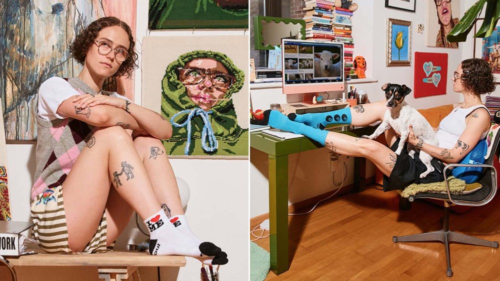 Ella Emhoff, doublesoul, socks, sustainable fashion, eco-friendly clothing