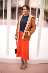 Virginie Ledoyen at Chanel RTW Spring 2025