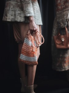 Backstage at Giorgio Armani Spring 2025 Ready-to-Wear Collection
