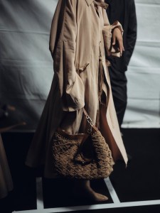 Backstage at Giorgio Armani Spring 2025 Ready-to-Wear Collection