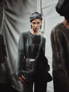 Backstage at Giorgio Armani Spring 2025 Ready-to-Wear Collection