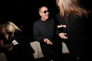 Michael Kors at the Giorgio Armani Spring 2025 Ready-to-Wear show