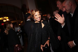 Grace Hightower at the Giorgio Armani Spring 2025 Ready-to-Wear show